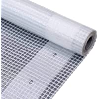 vidaXL Lona Impermeable 260 g-m² 1-5x5 m Blanca Cubierta Plástico Invernadero